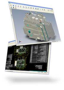 نرم افزار CAD دوبعدی وسه بعدی