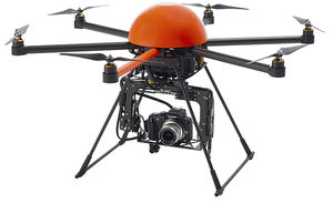 UAV با حالت آئرودینامیکی مدور | شش ملخه | شهری