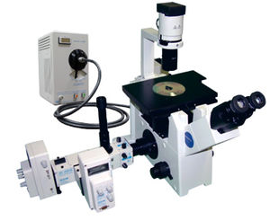 میکروسکوپ فلورسانس/ دوربین دیجیتالی/ اندازه گیری