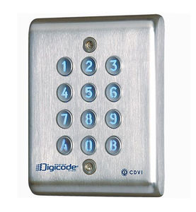 صفحه کلید گرد | 12 دکمه | سطح نصبی | استیل ضد زنگ