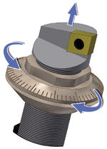 ا ابزار گیر ابزار تراش حفره استوانه ای  | میکرومتری | شعاعی